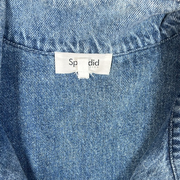 Splendid Denim Jacket Size Large - Picture 3 of 6